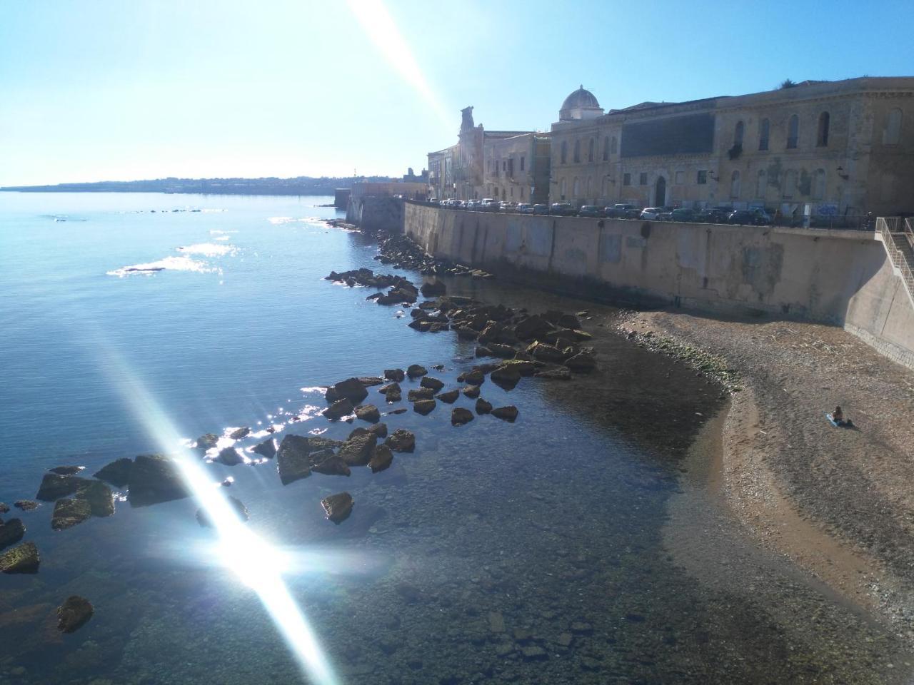 Appartamento Dammuso Isola Di Ortigia Syrakusa Exteriör bild